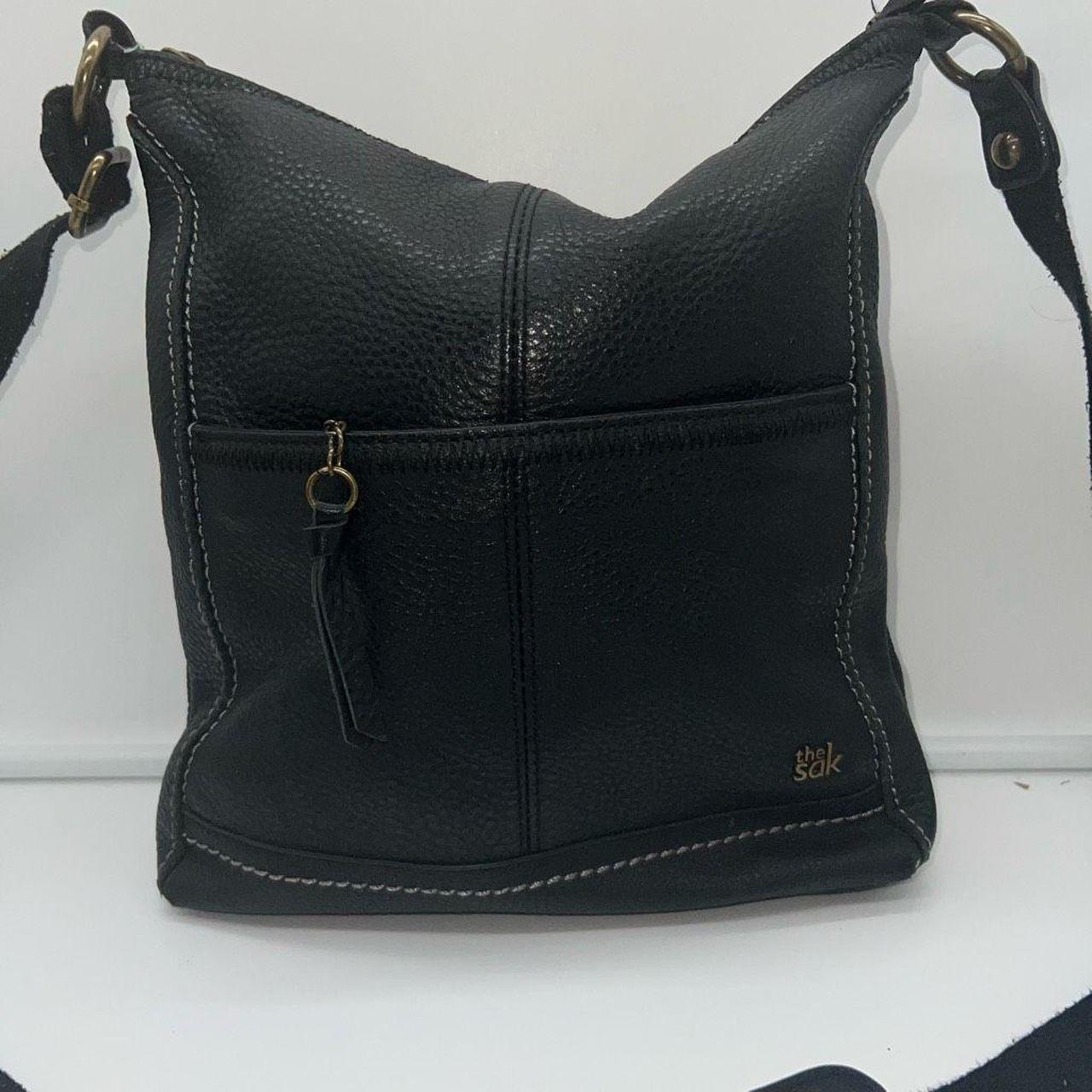 The Sak Iris Crossbody in Black Leather Purse With Depop