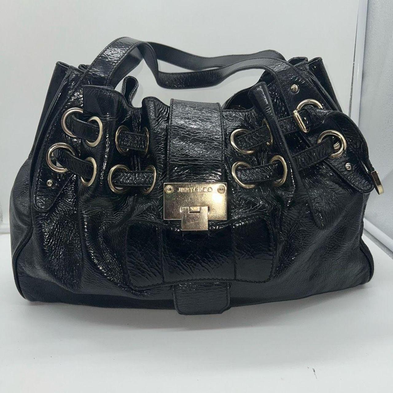 Jimmy Choo top Large Black Ramona Bag