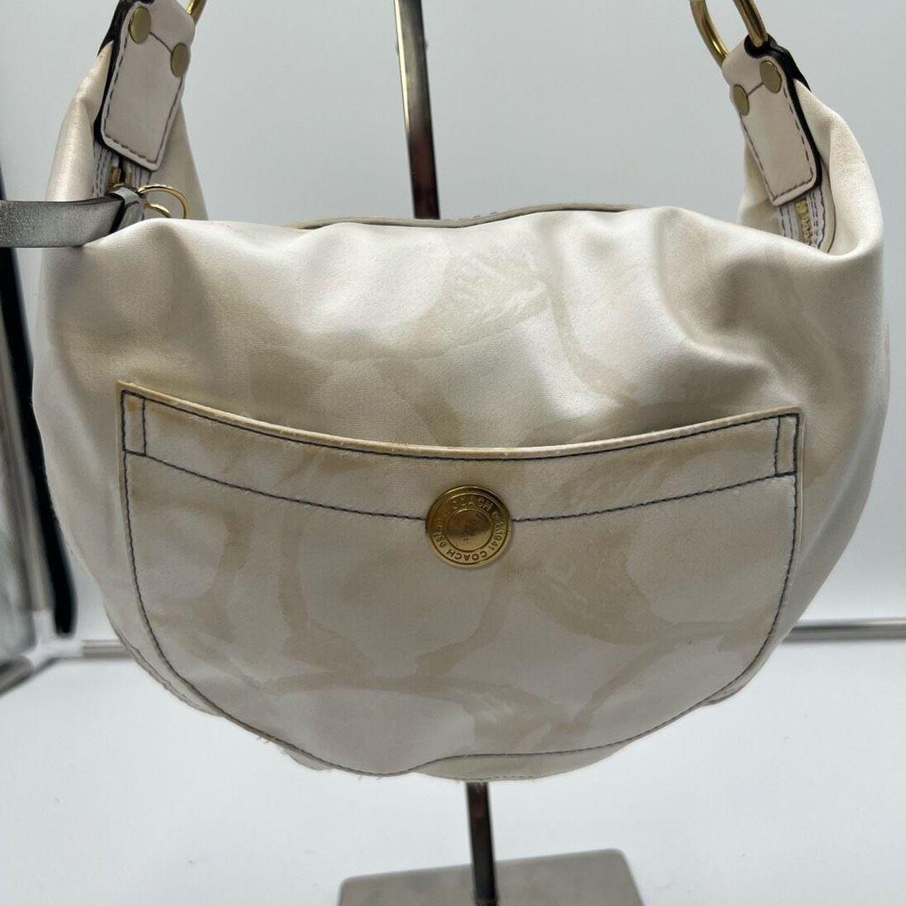 vintage coach old ✨ ivory White bag vintage coach old ✨ ivory