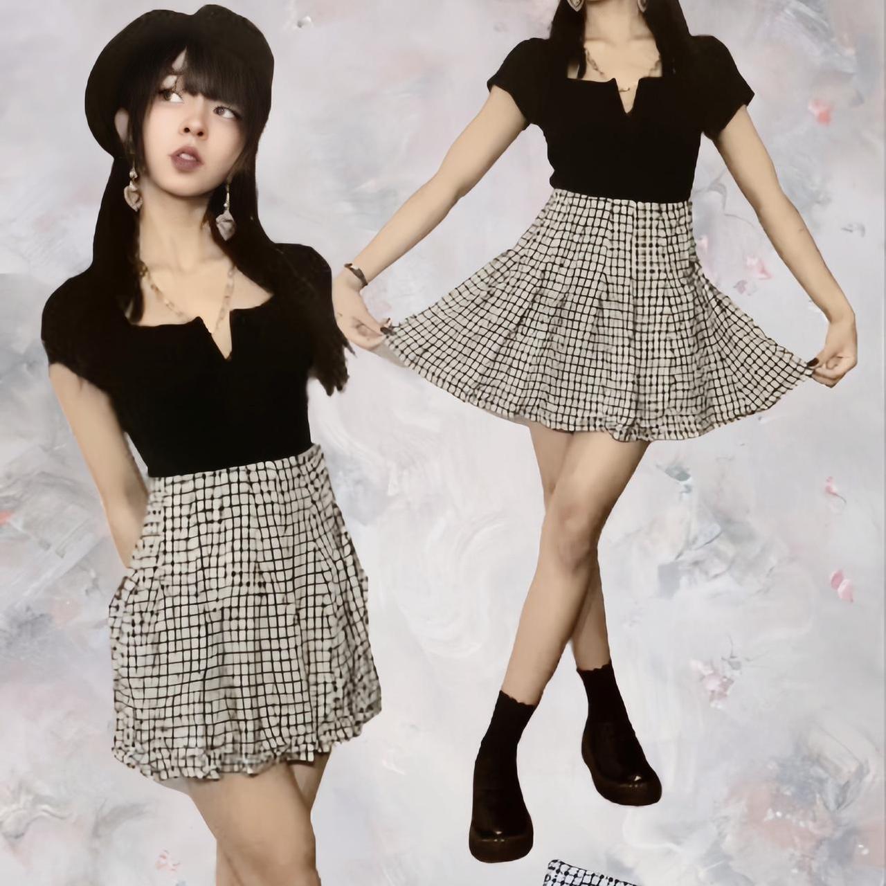 Gingham skirt 🕷️ Cute skirt from Marshalls. Skirt has... Depop