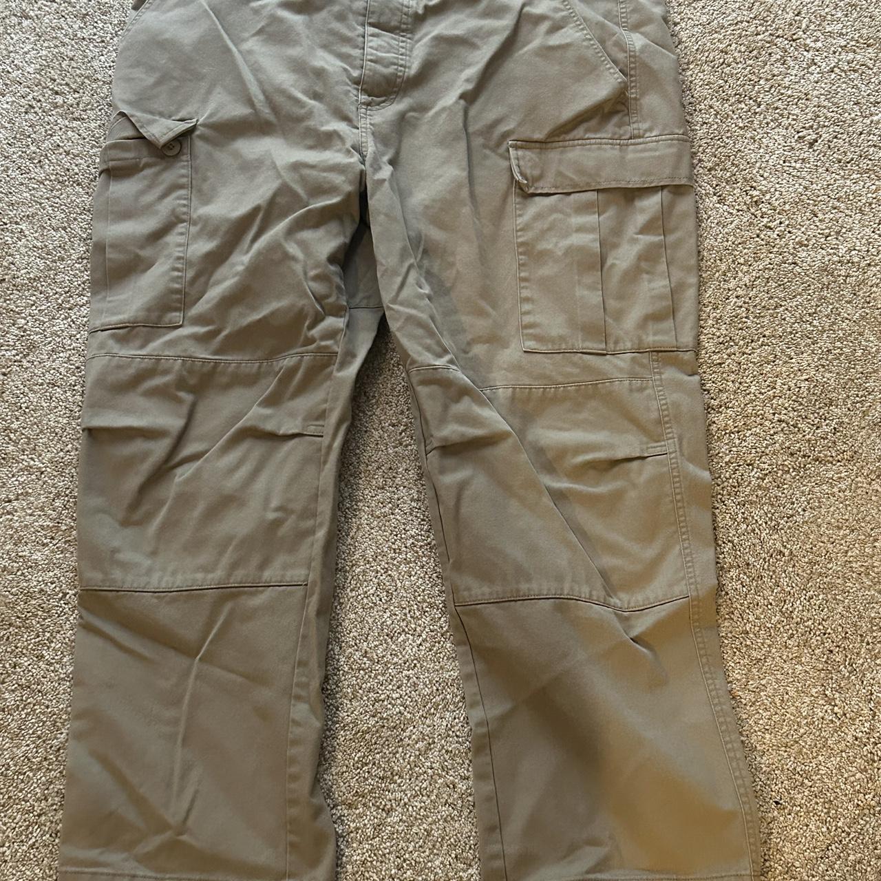 Khaki Empyre cargo pants Measurements... Depop