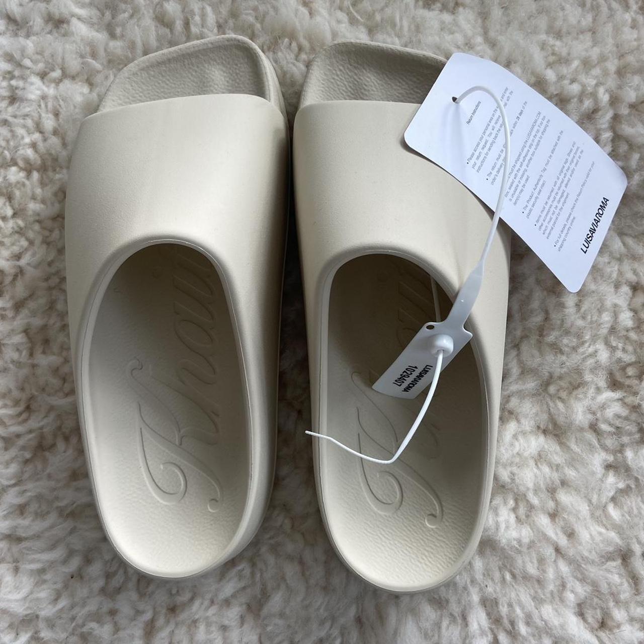 khaite rockaway slides