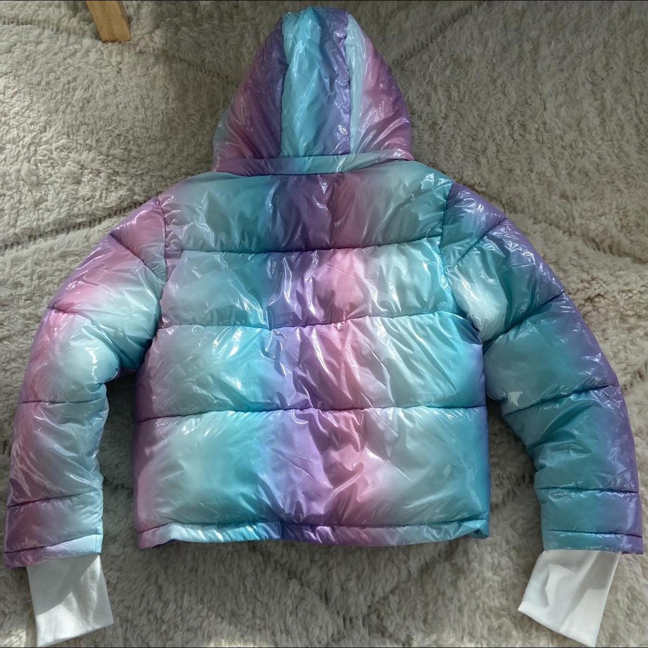 Beach Riot puffer coat in lavender Medium Retail $248 - Depop