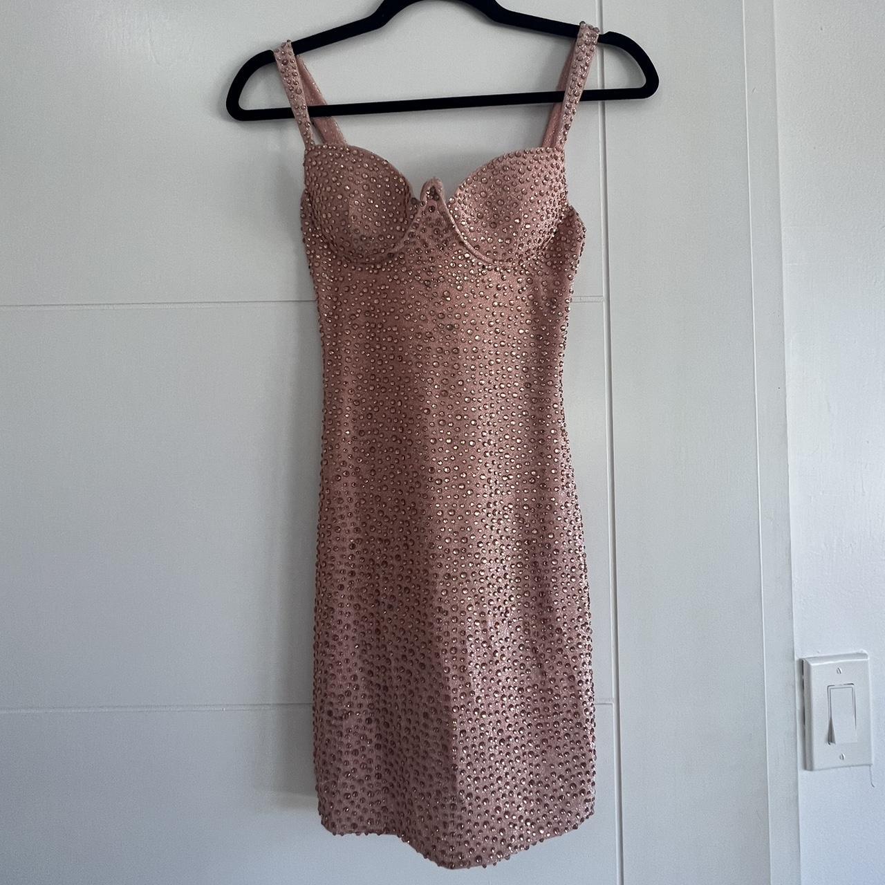 Oh Polly bedazzled dress Some stones coming loose... - Depop