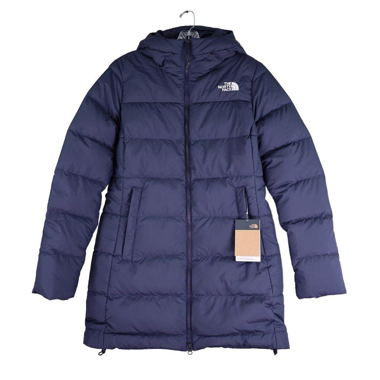 The North Face Women's Gotham Hooded Parka in... Depop