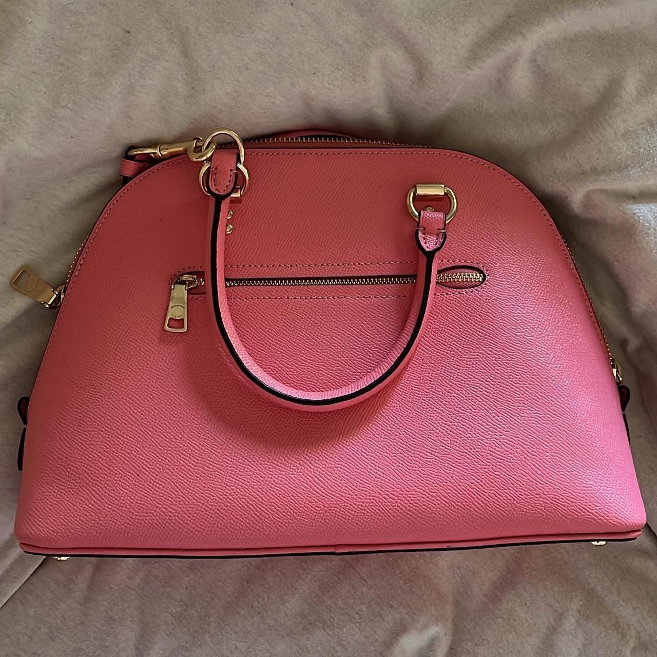 Coach Katy Satchel in Pink Lemonade with matching | Depop