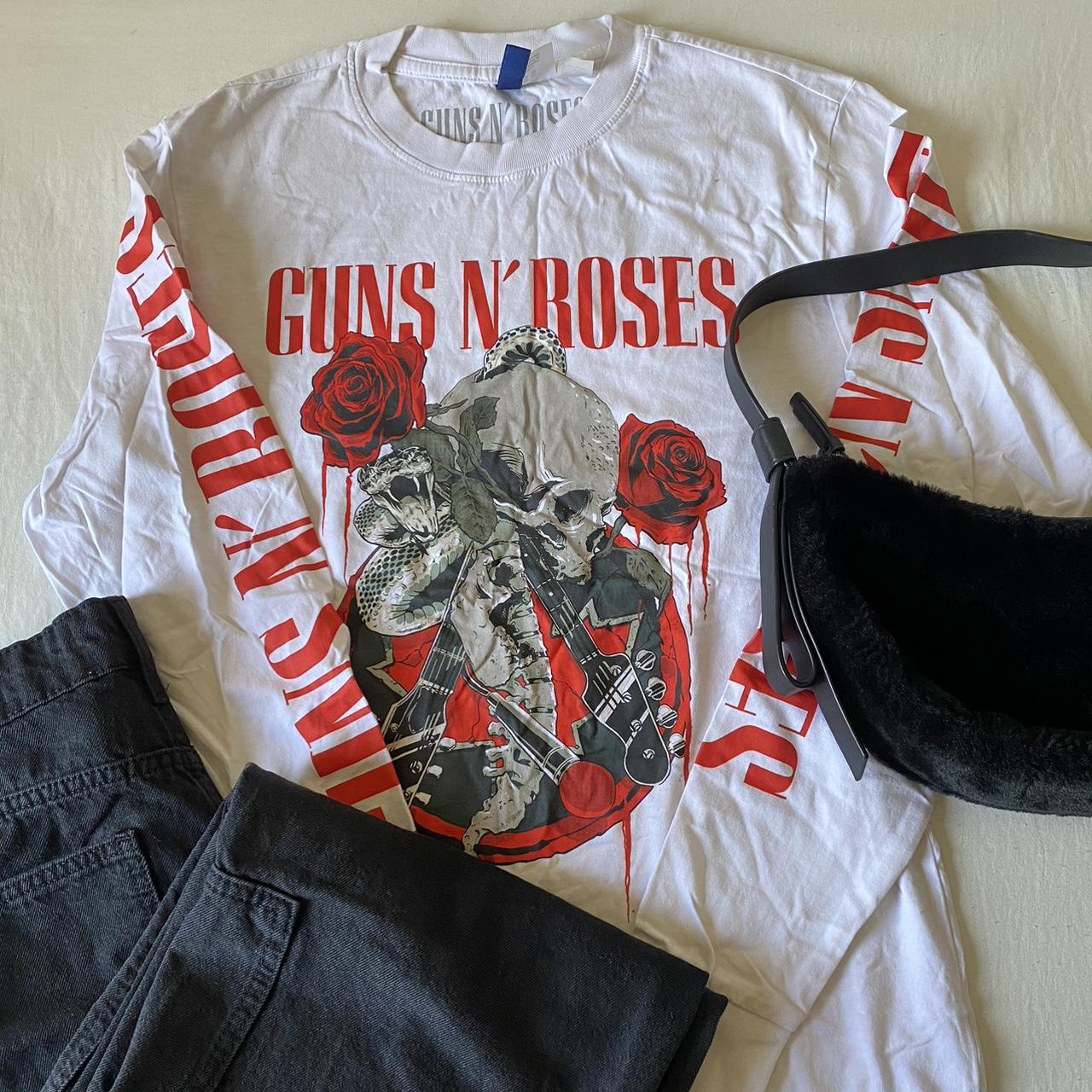 brandy melville guns n roses tee