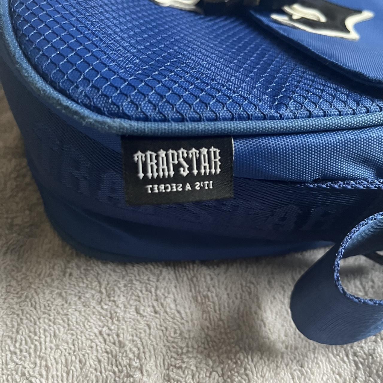 TRAPSTAR IRONGATE T CROSS-BODY BAG 1.0 - BLUE... - Depop