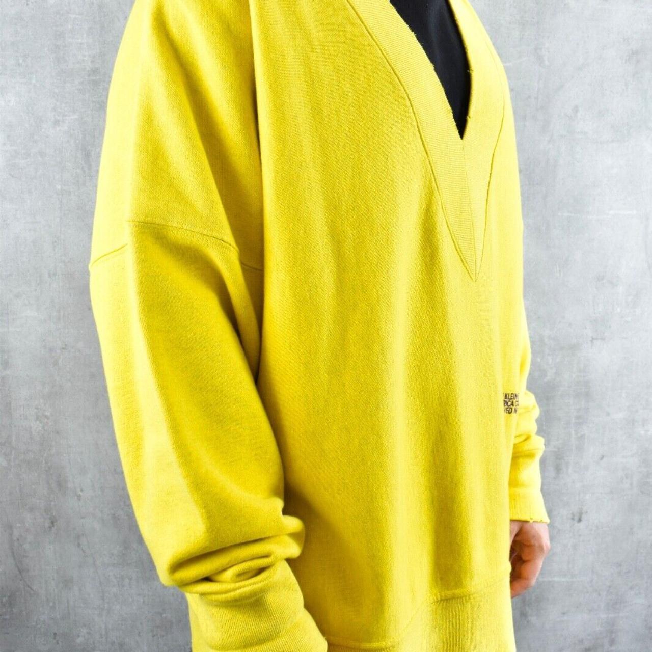 Calvin klein best sale yellow jumper