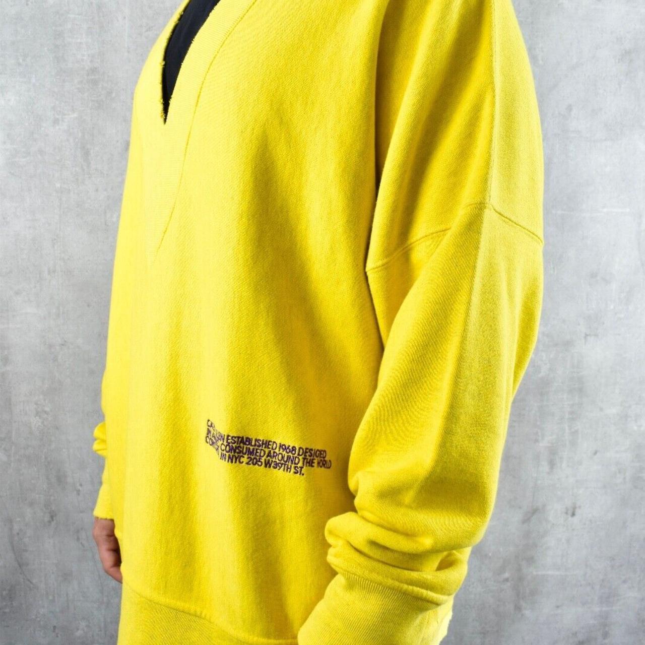 Calvin klein best sale yellow jumper