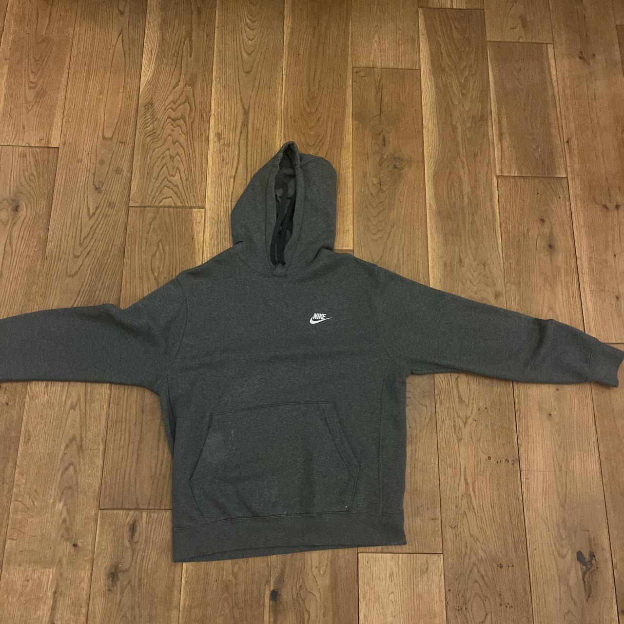 jd nike hoodie grey