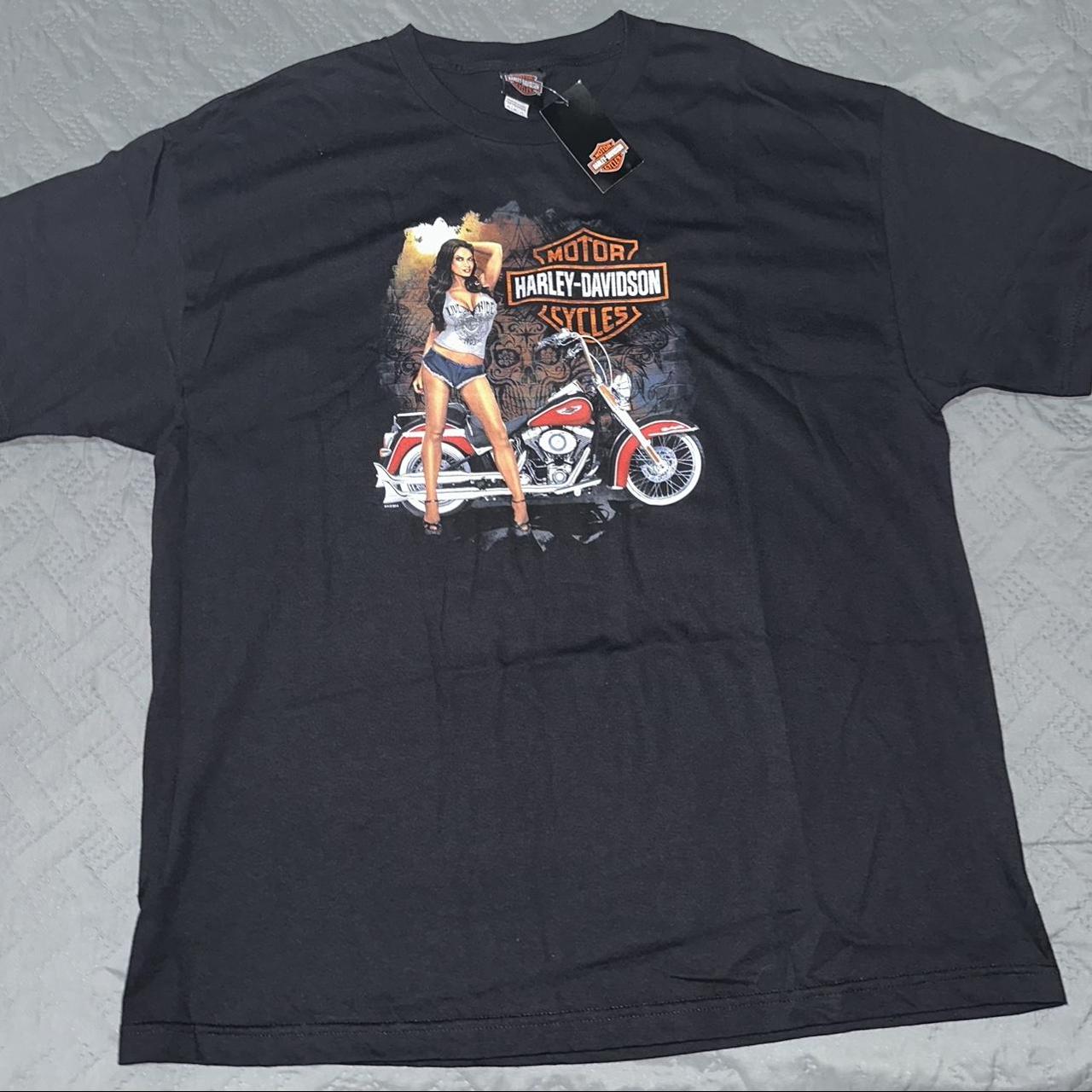 Harley Davidson Biker Babe 2XL Bayside Portsmouth VA... - Depop