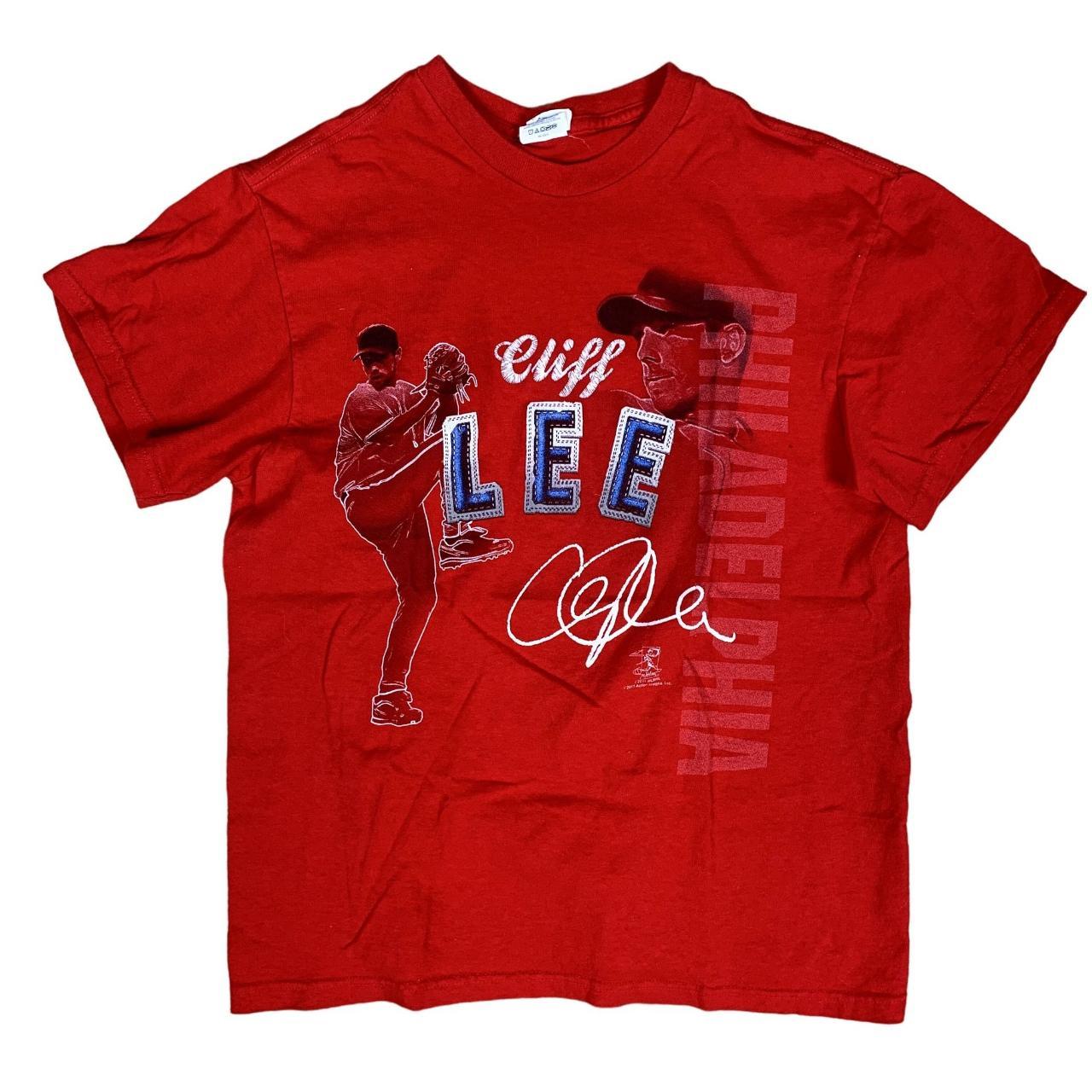 Philadelphia Phillies Cliff Lee T Shirt Size Large - Depop