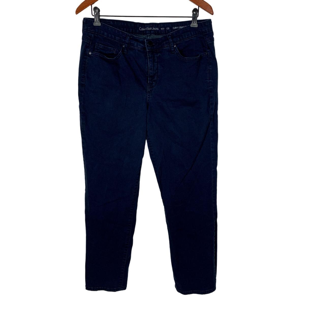 Calvin Klein Curvy Straight Jeans Size 31x32 #CK... - Depop