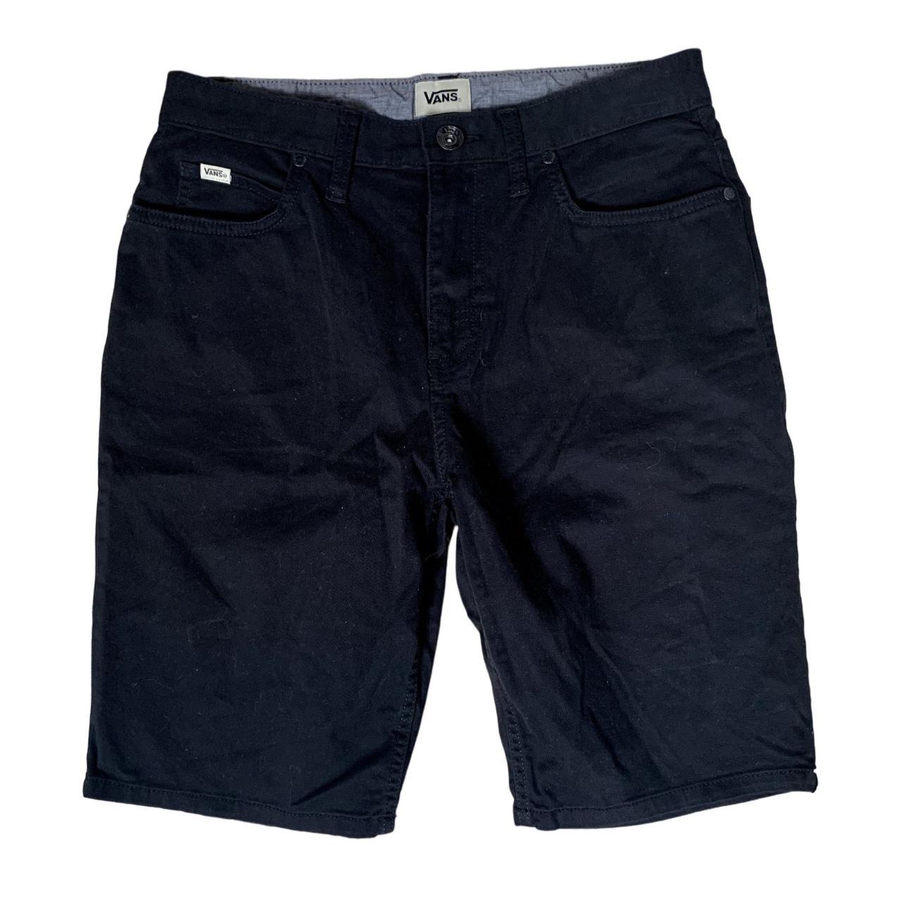 Vans Black Shorts Size 28 summer streetwear... Depop