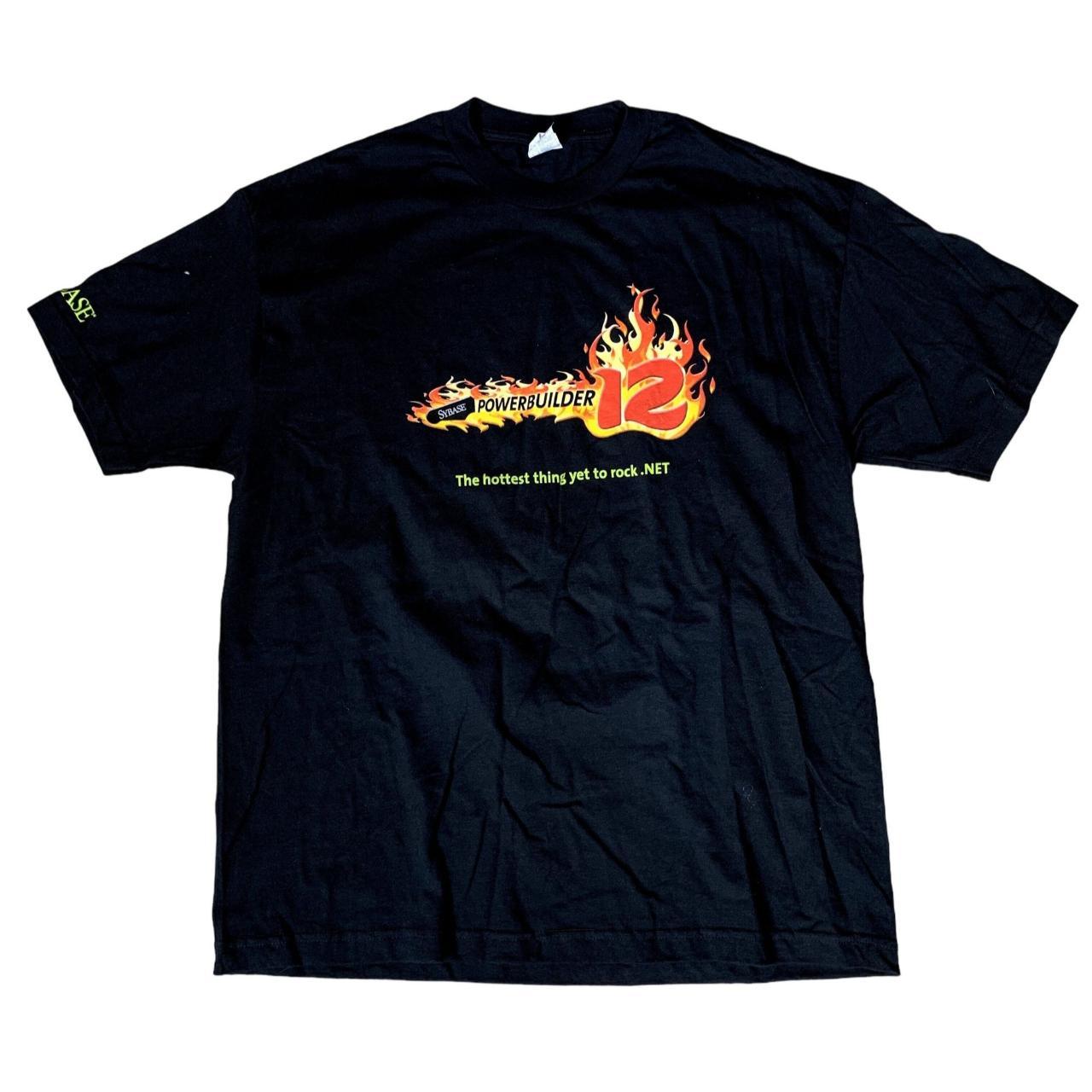 Vintage 00s The Powerbuilder 12 World Tour T-Shirt... - Depop