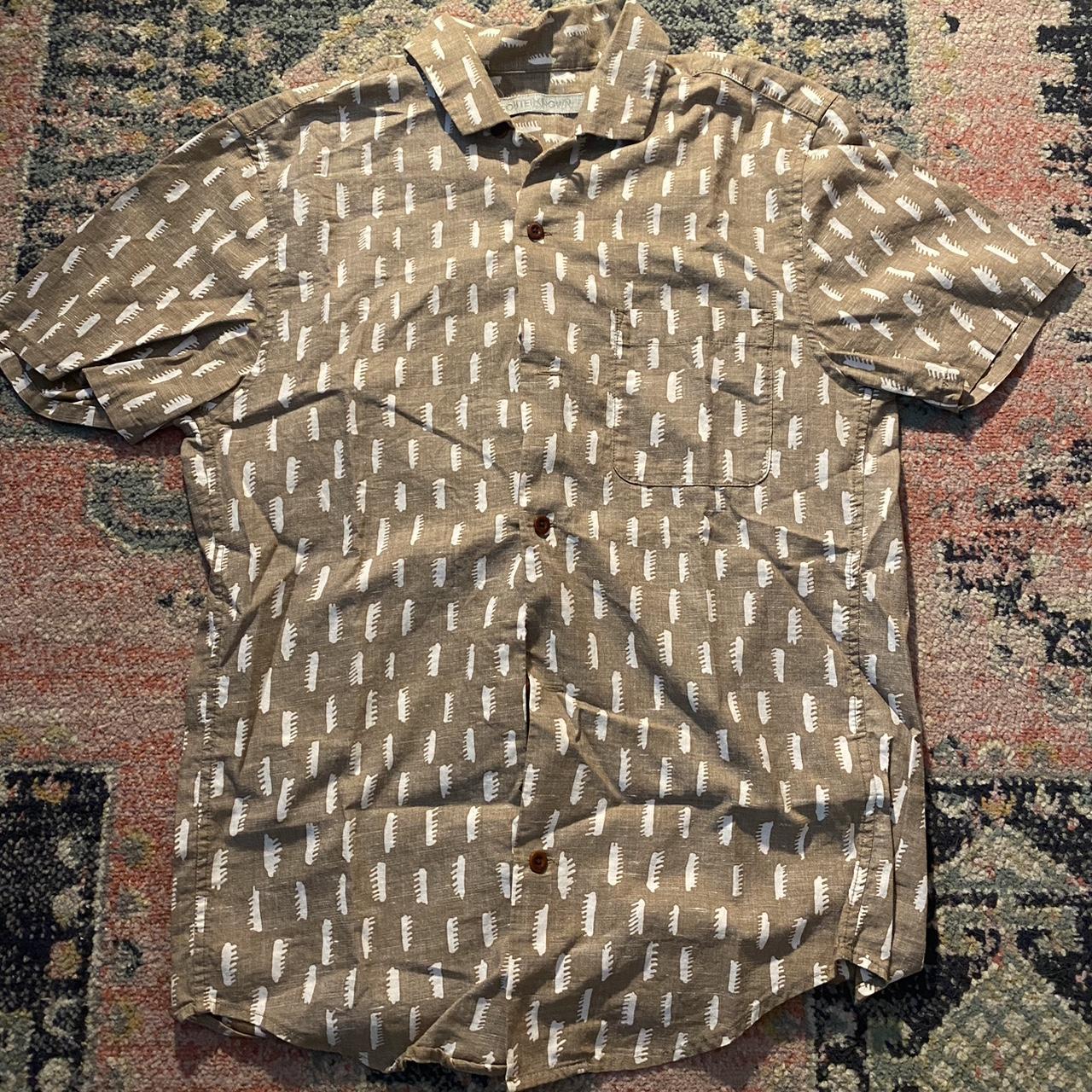 Outerknown Camp Shirt Small Worn by Pope in Outer... - Depop