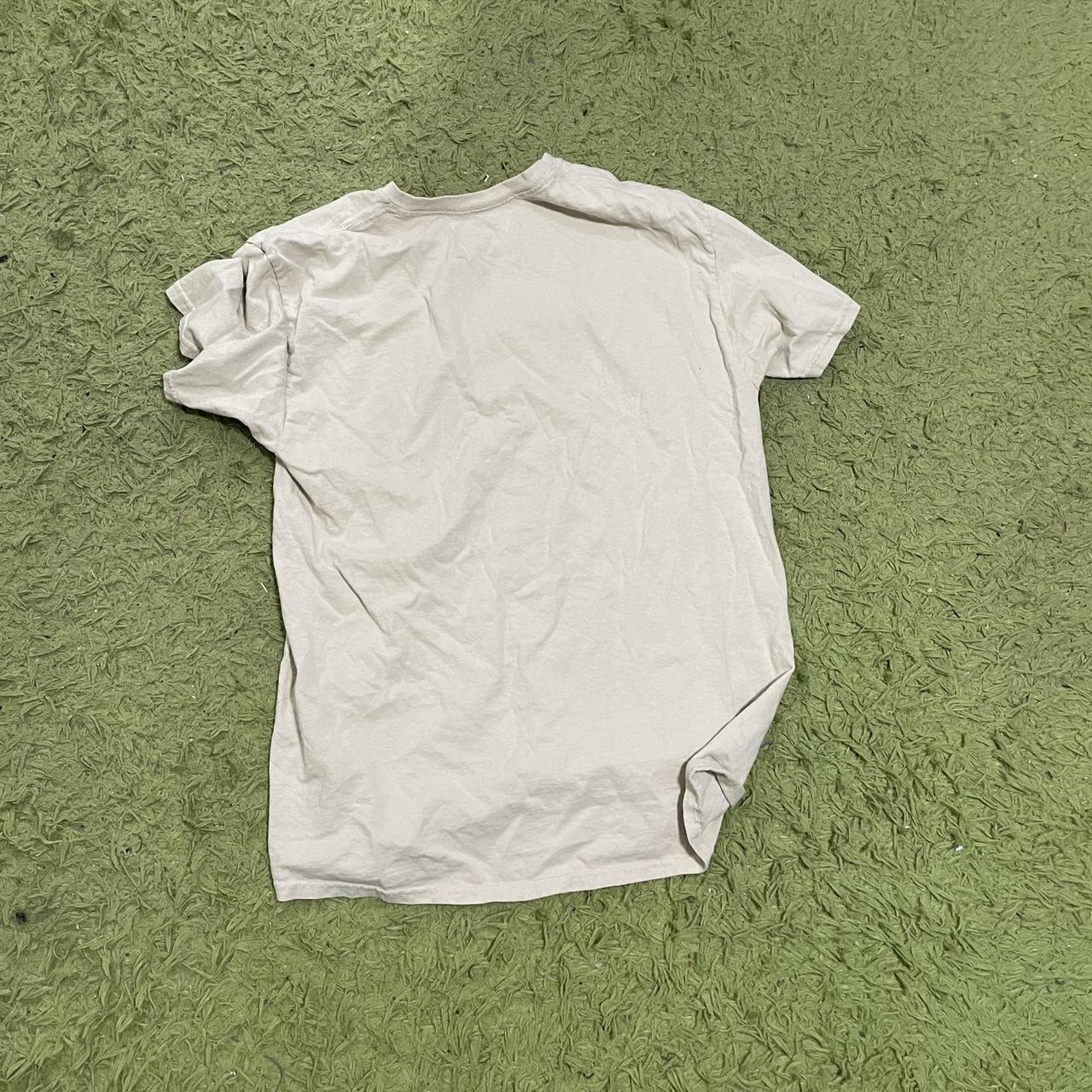 Urban Outfitters Men's Cream and Orange T-shirt (3)