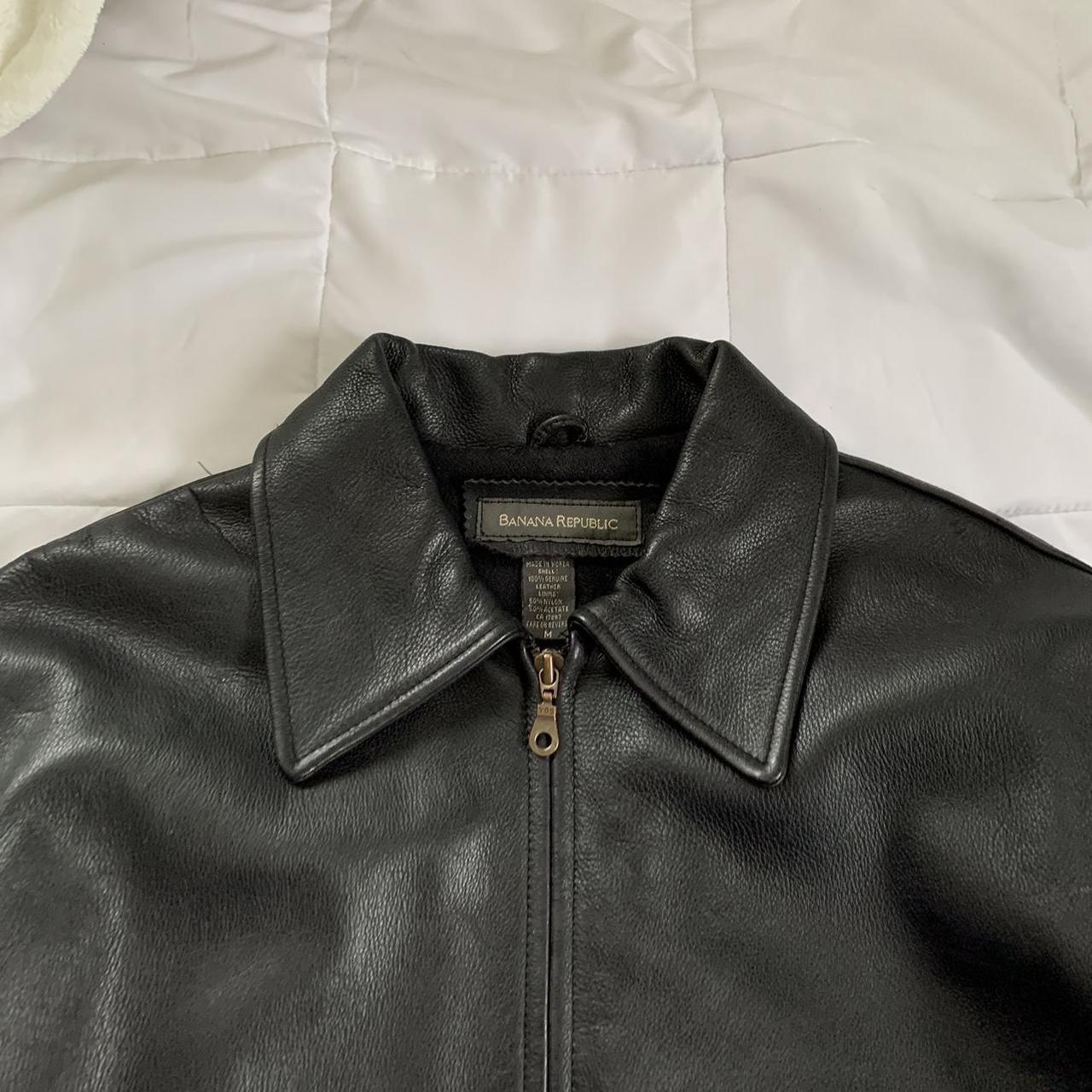 Banana Republic Men's Black Jacket | Depop