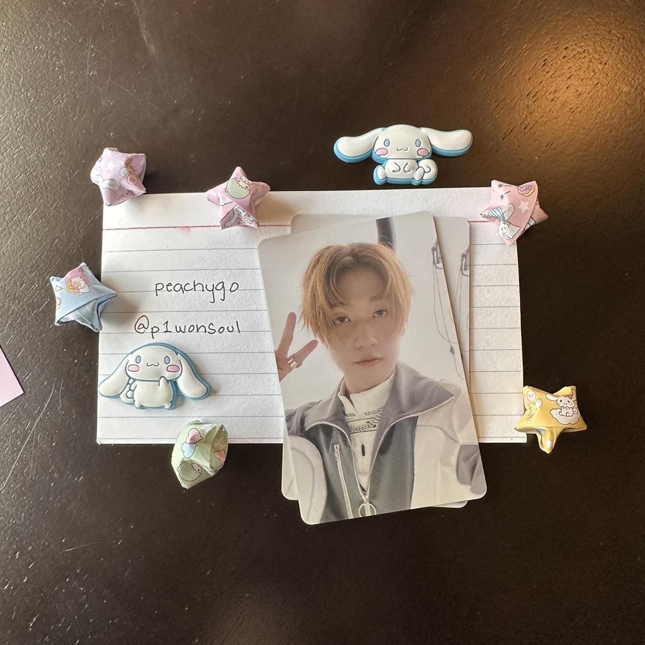 p1harmony jongseob harmony set in platform album qr… - Depop