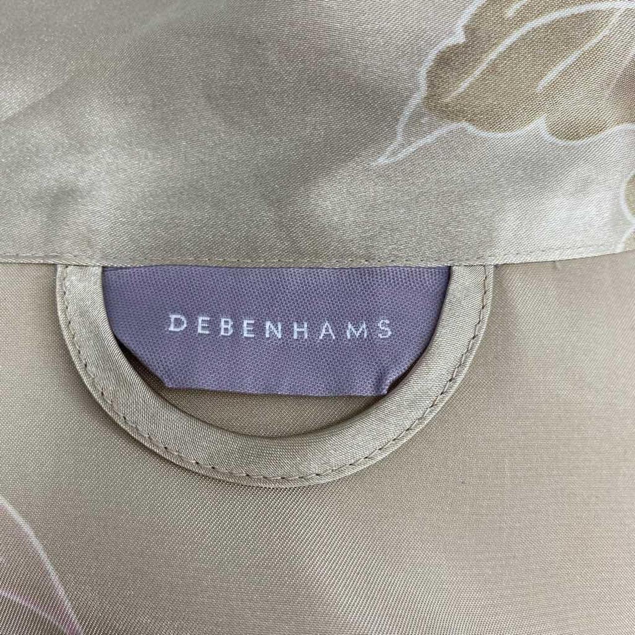 Debenhams Women's Tan and Pink Robe (4)