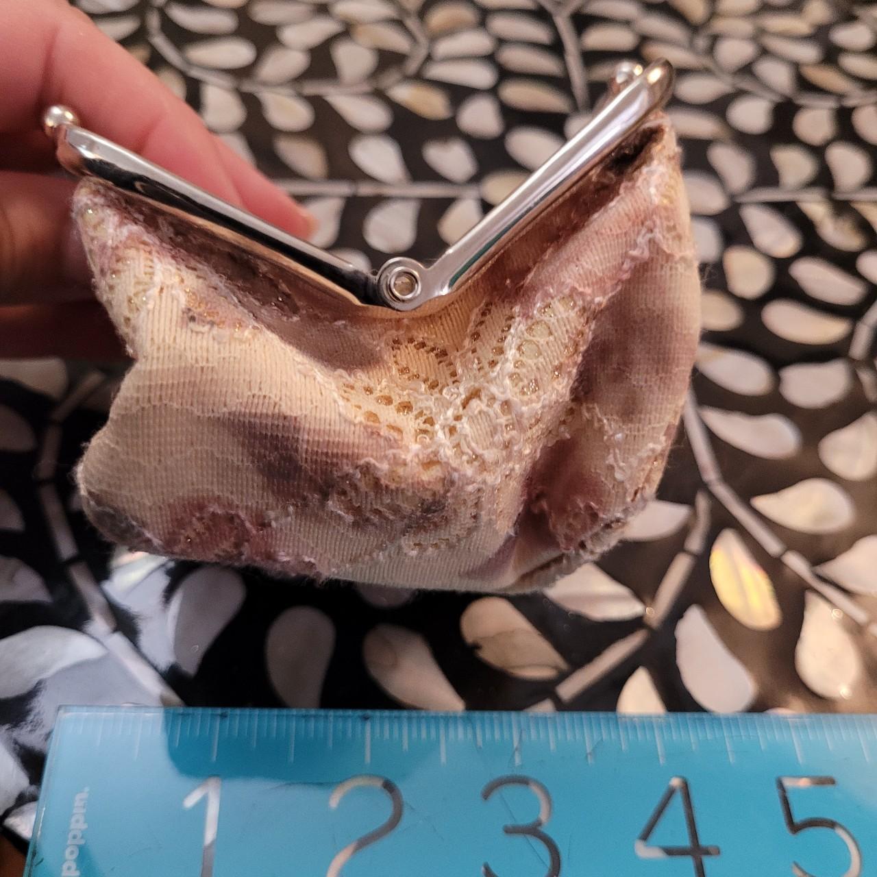 ANNA SUI COIN PURSE, floral This petite Anna Sui... Depop