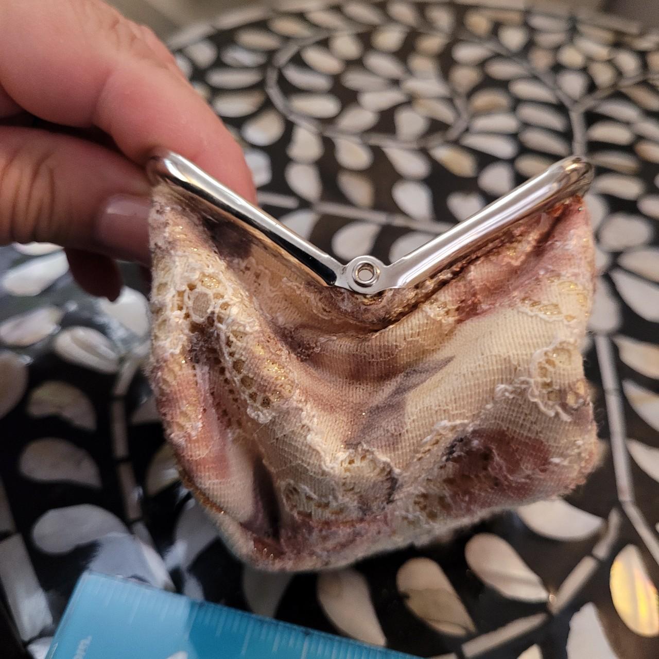 ANNA SUI COIN PURSE, floral This petite Anna Sui... Depop