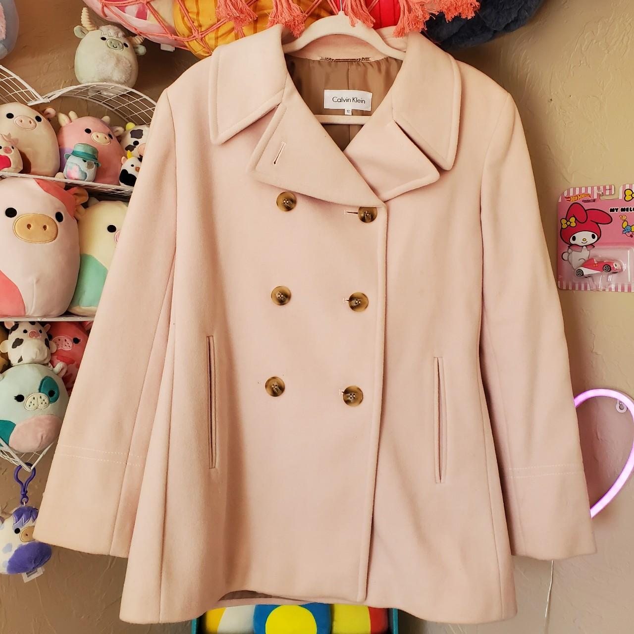 Light pink outlet peacoat