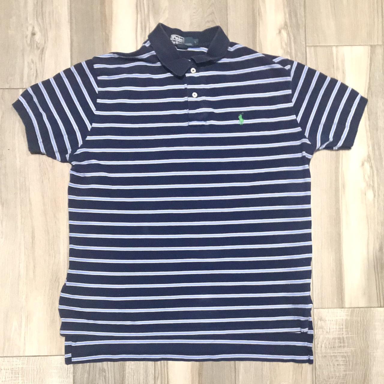 Polo Ralph Lauren Men's Blue and Navy Polo-shirts | Depop