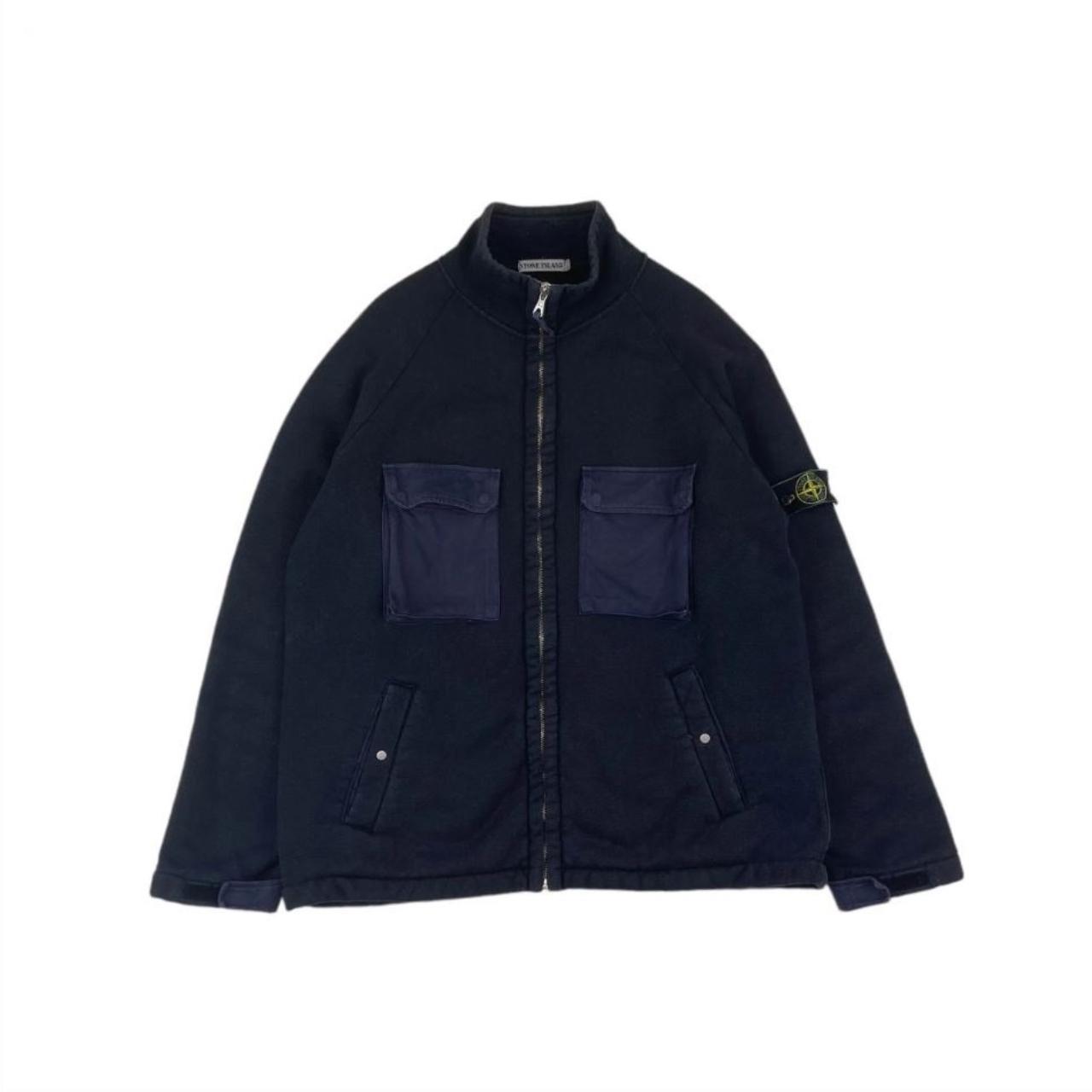 Stone Island Men's Navy Jacket | Depop