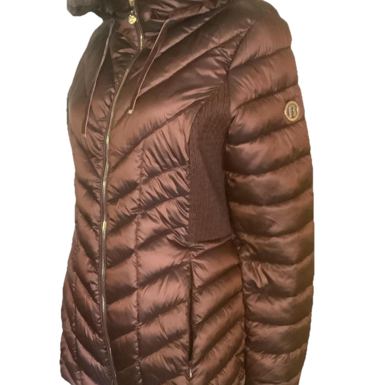 Bernardo Women's Puffer Jacket - Brown/Burgundy -… - image 3