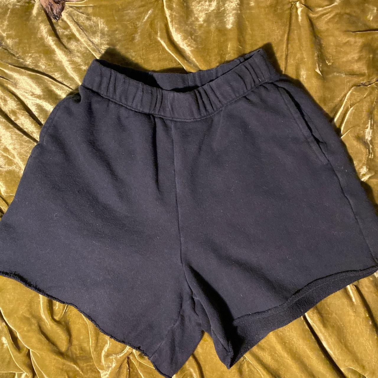 Aerie Women's Black Shorts | Depop