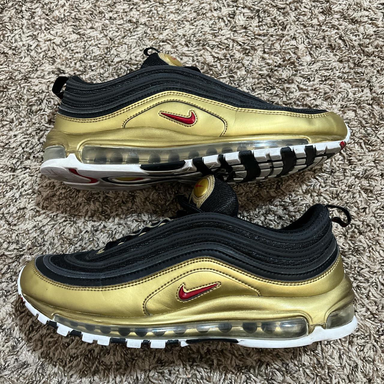 Air max 97 black and gold mens best sale