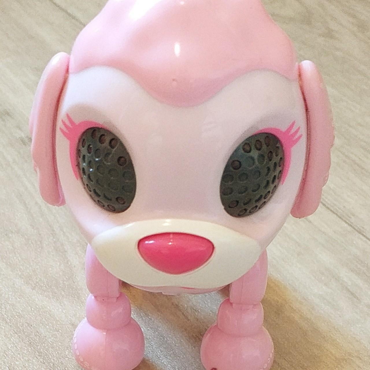 This 2016 Spin Master Zoomer Zuppies Pink Poodle Dog