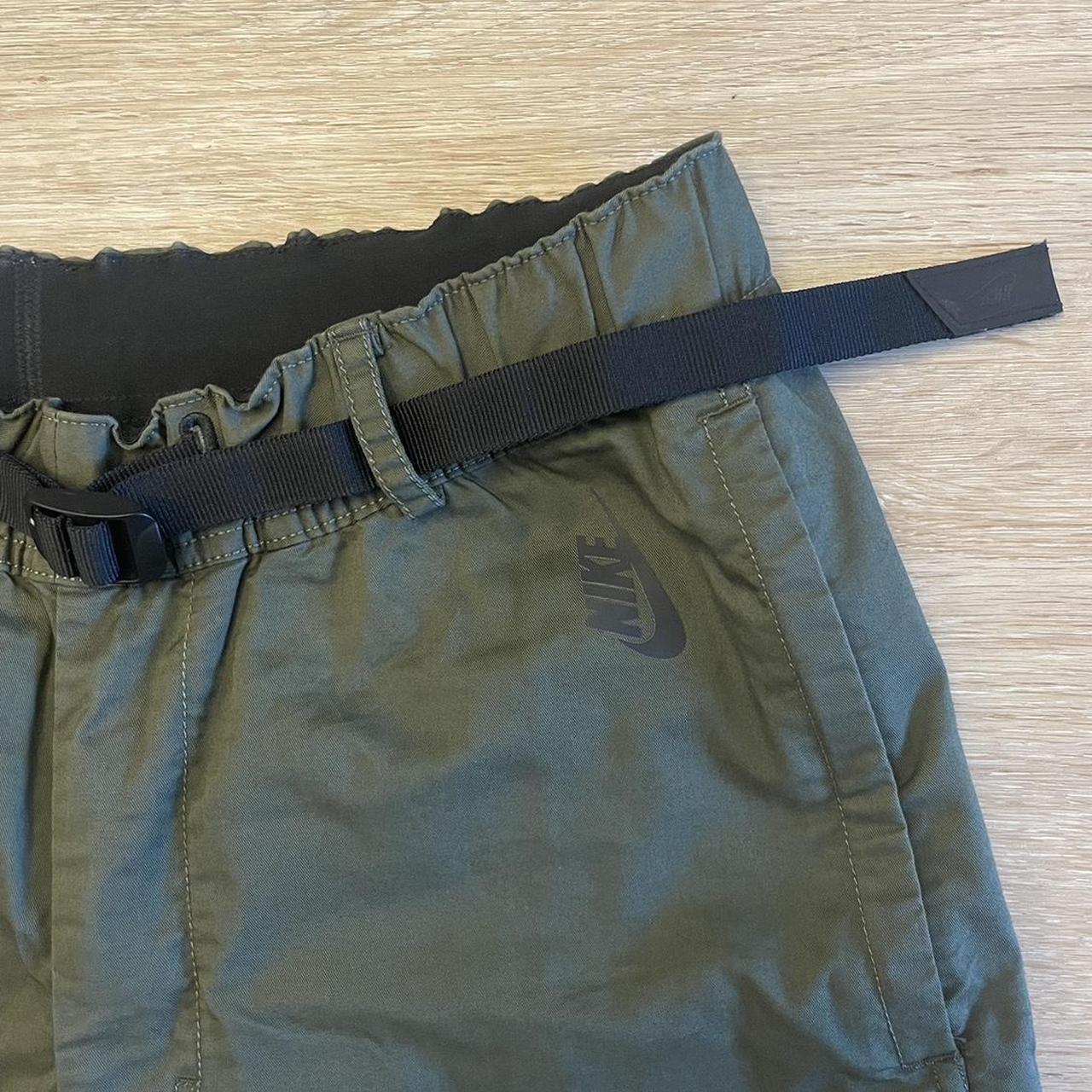 Nike Olive Green Jogger Track Pants Size Men's... Depop