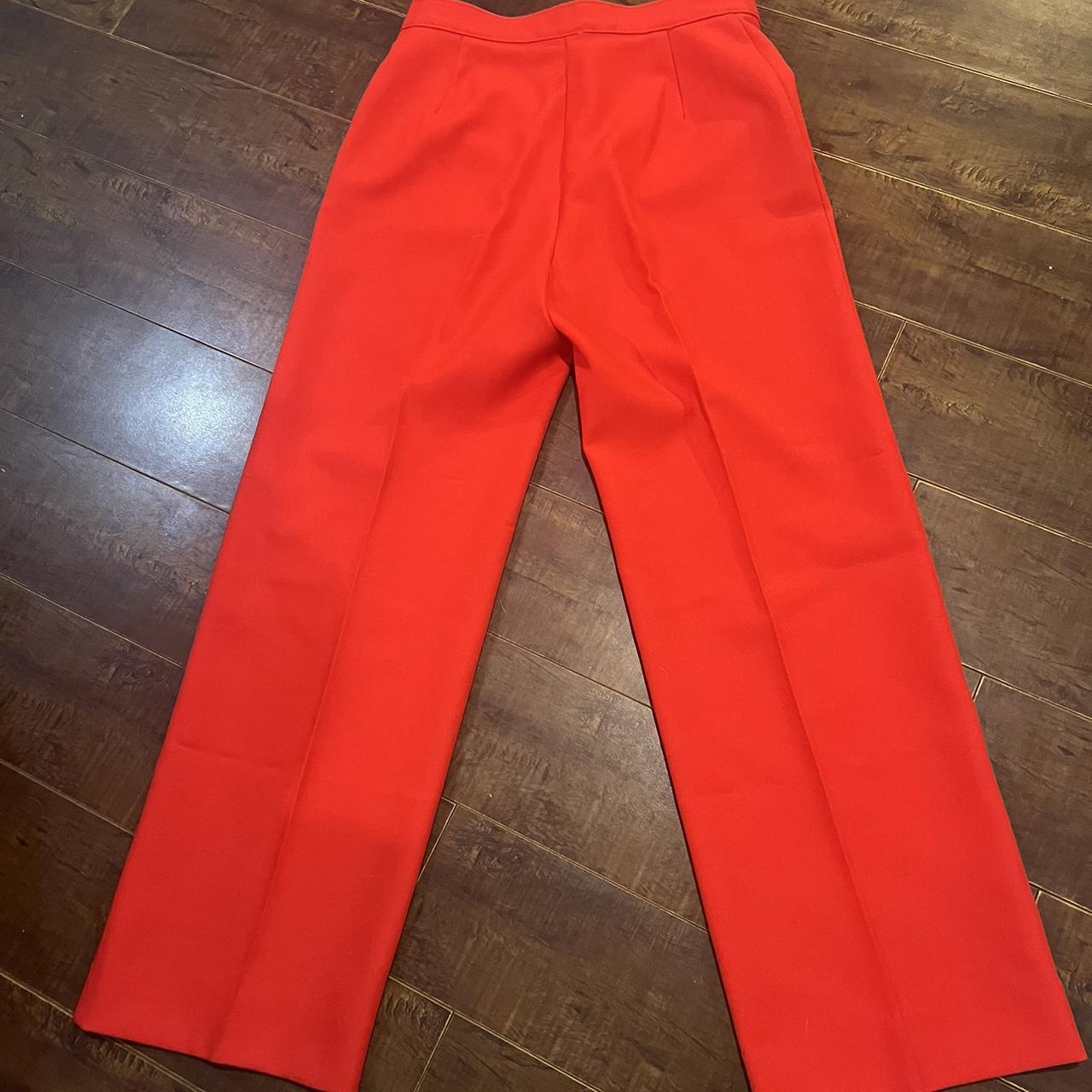 Red flare-pants - Depop