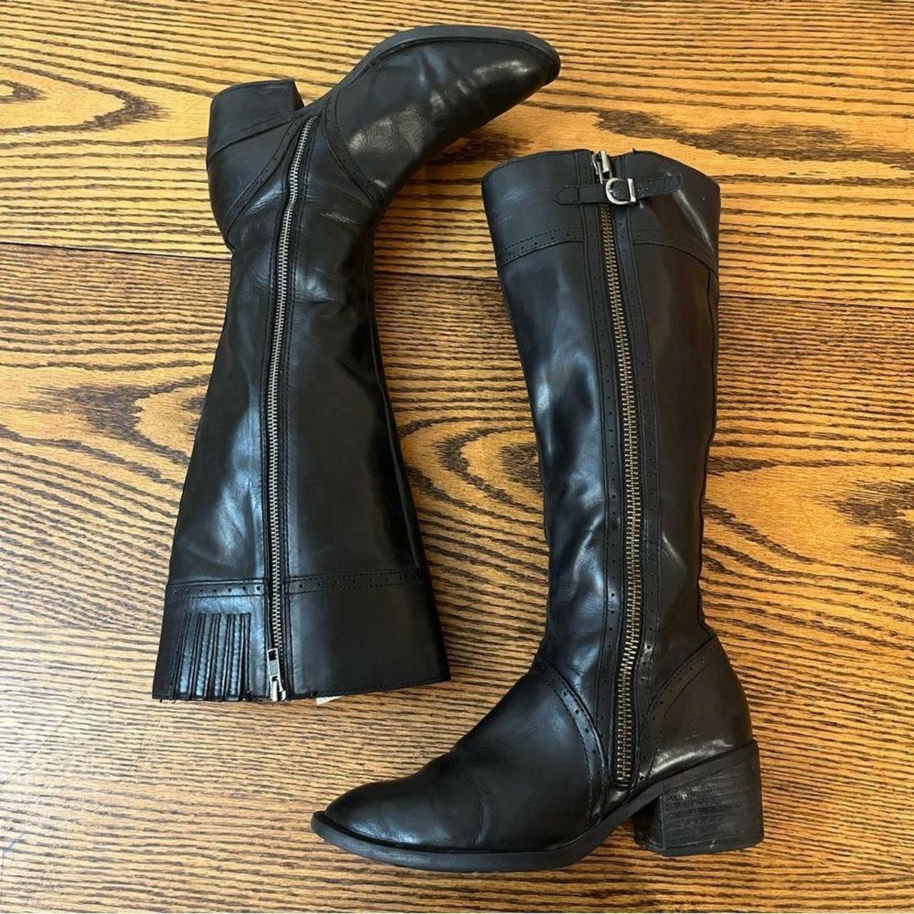 born poly riding boot