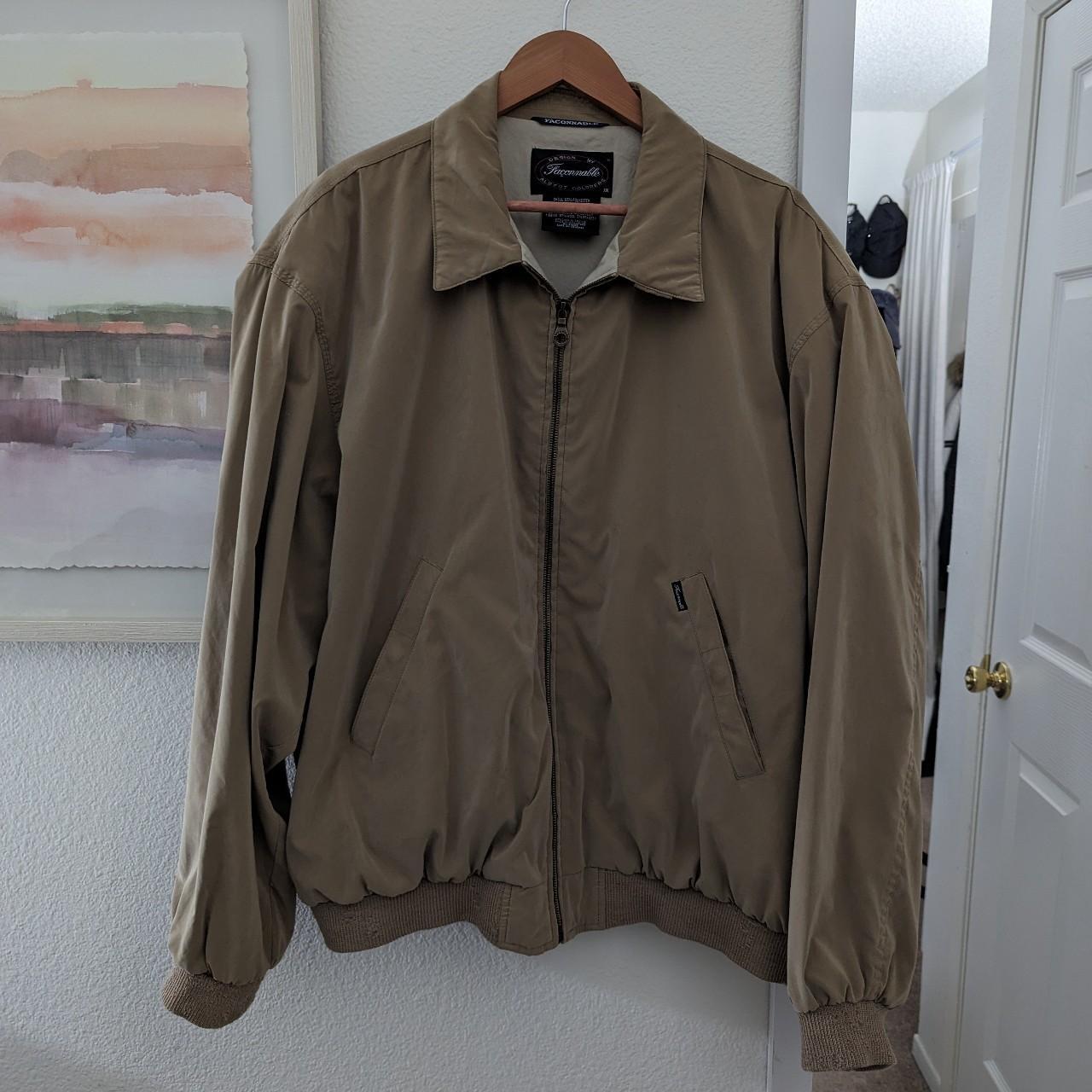 Cropped Vintage Fa onnable bomber Jacket Size Depop