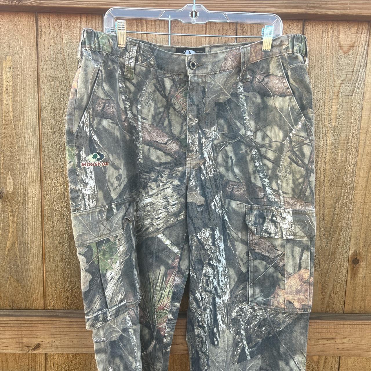 Vintage Mossy Oak Cargo Pants size36/38 #mossy-oak... - Depop