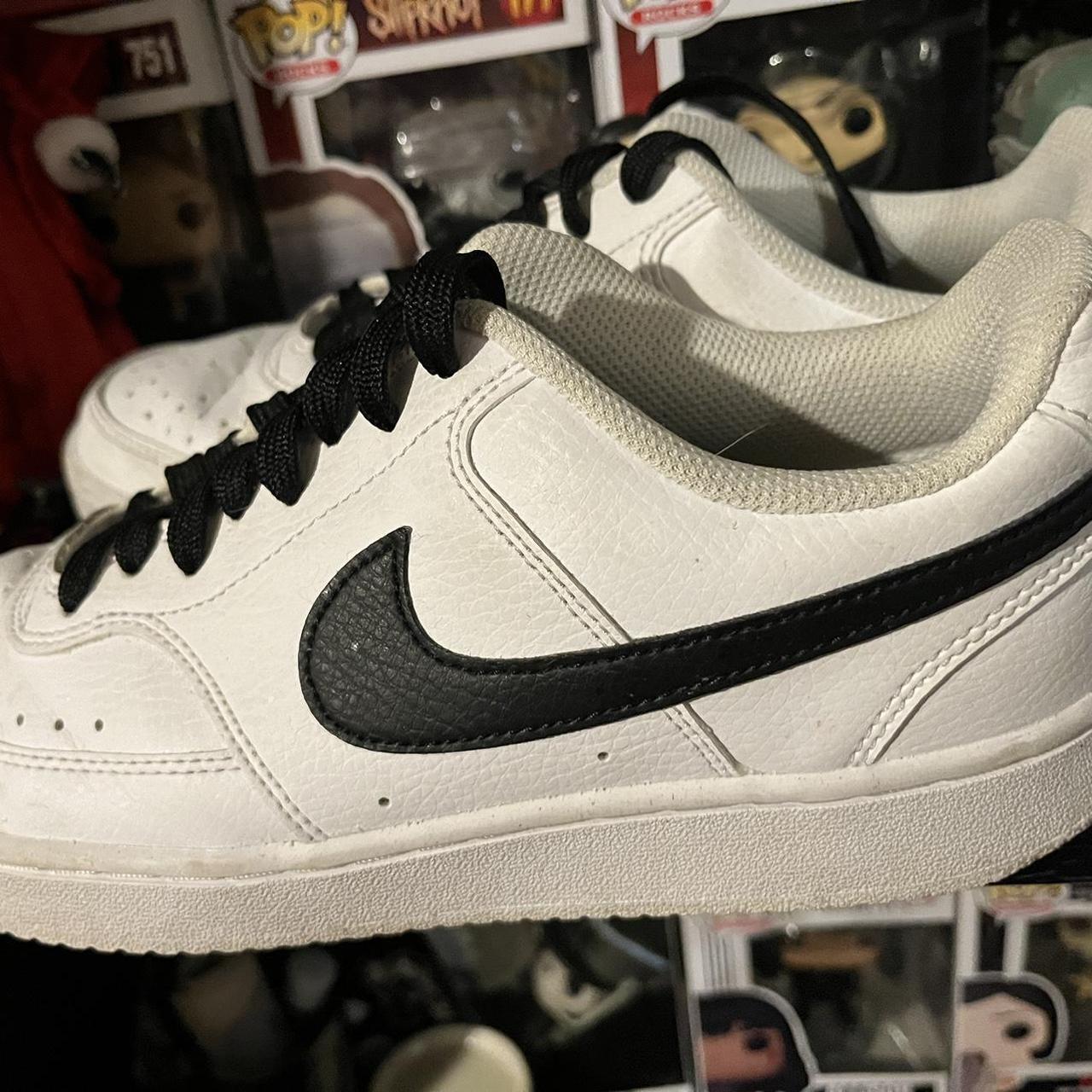 womens black and white air force