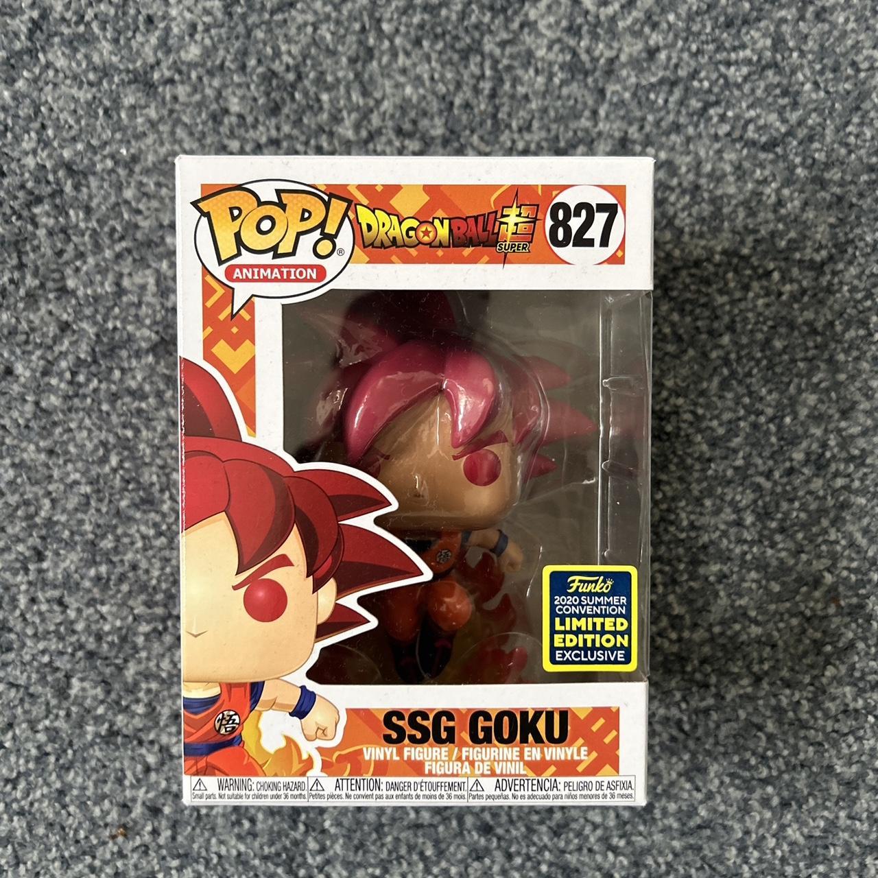 Figurine Ssg Goku / Dragon Ball Super / Funko Pop Animation 827