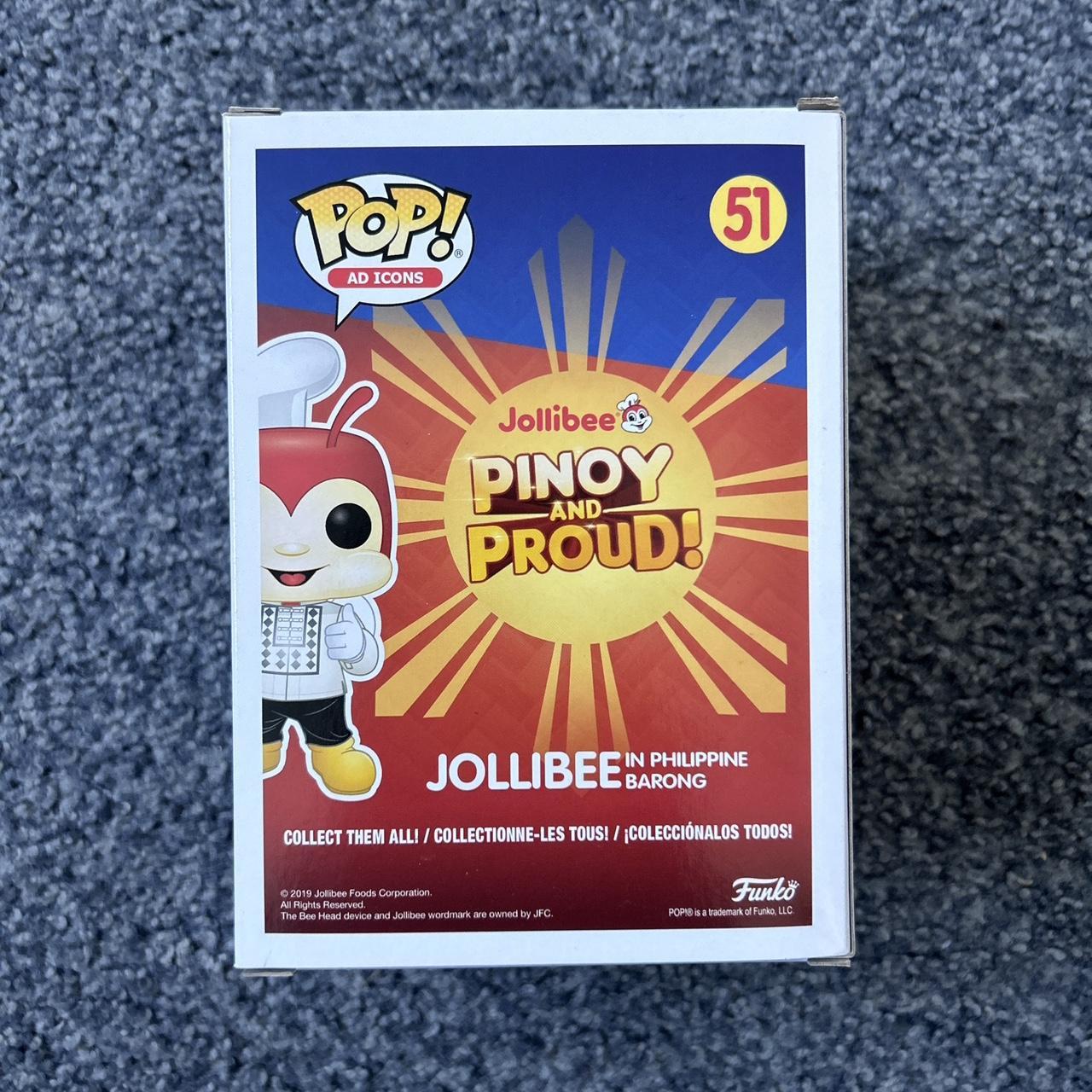 Jollibee funko pop in barong shops