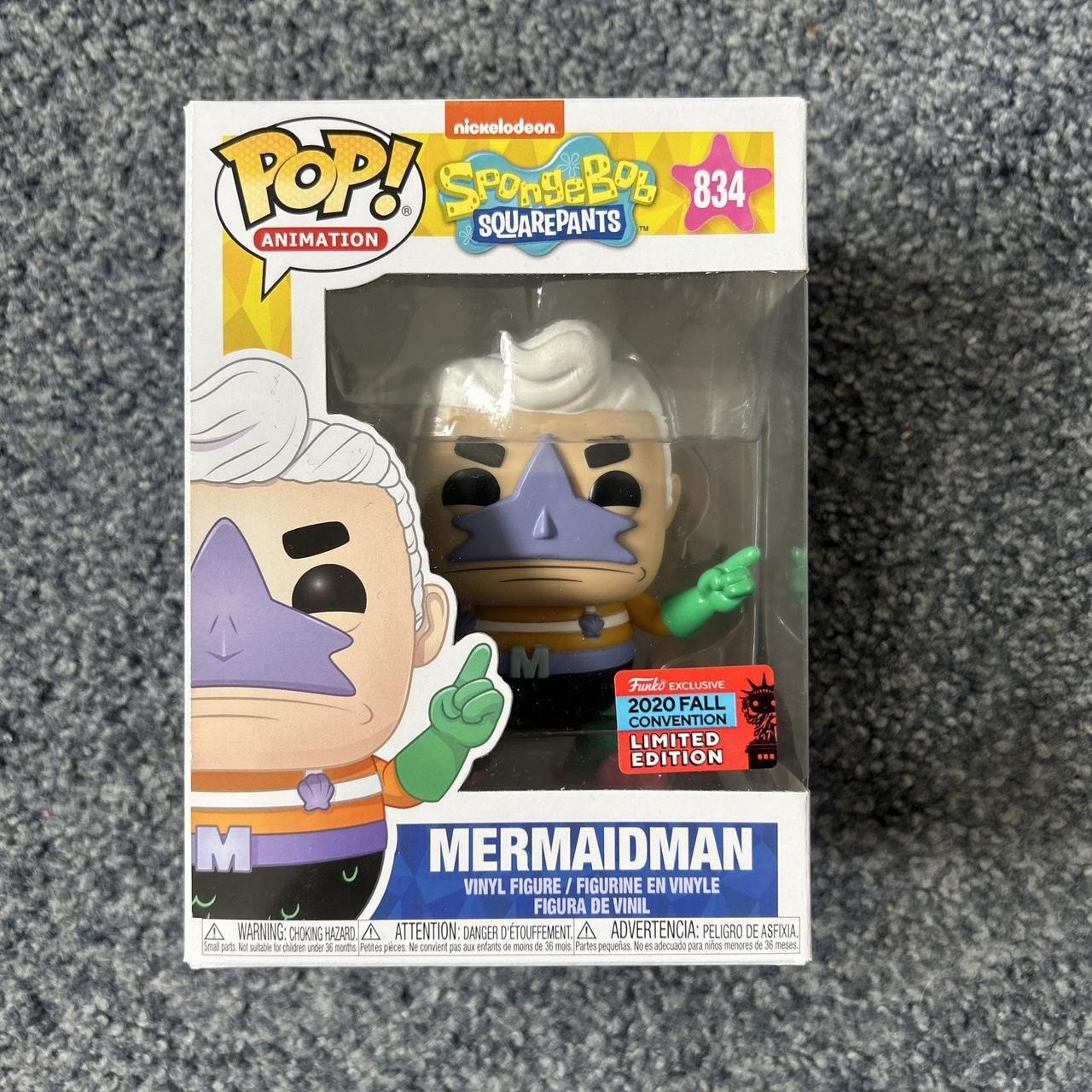 Funko Pop! hotsell Spongebob Mermaidman NYCC Exclusive