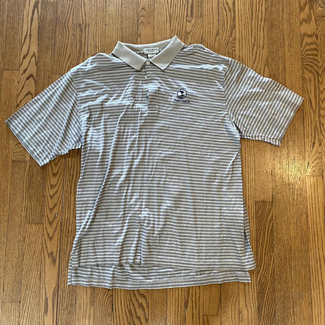 vintage pebble beach golf polo *MESSAGE BEFORE... - Depop