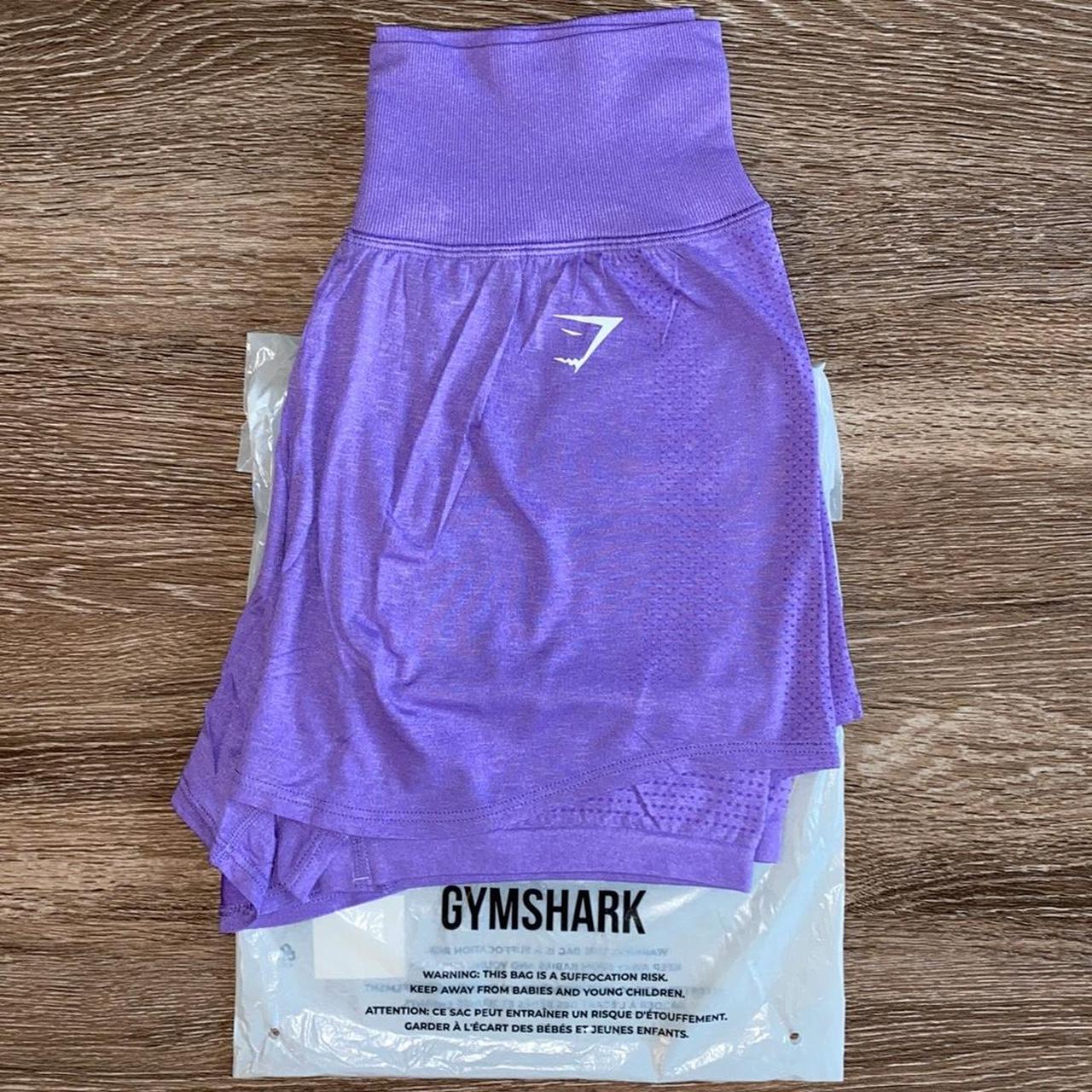 NWOT Gymshark Vital Seamless 2.0 shorts in digital - Depop