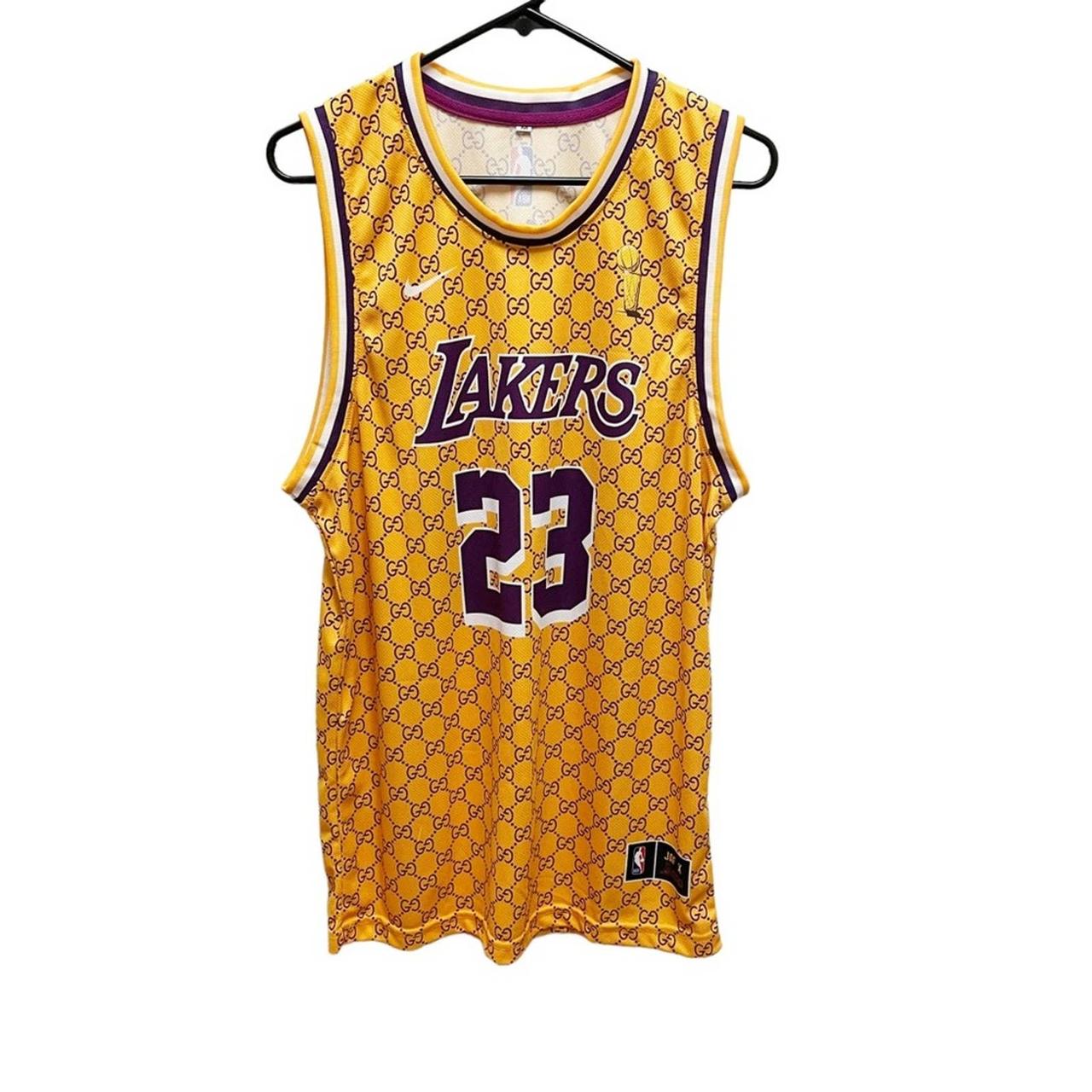 Men's NBA Lakers Jersey, Purple/Yellow & - Depop