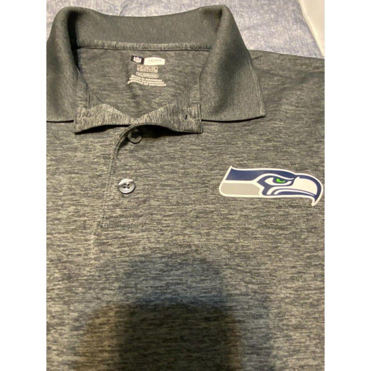 NFL, Shirts, Mens Seattle Seahawks Nfl Polo Shirt Xl