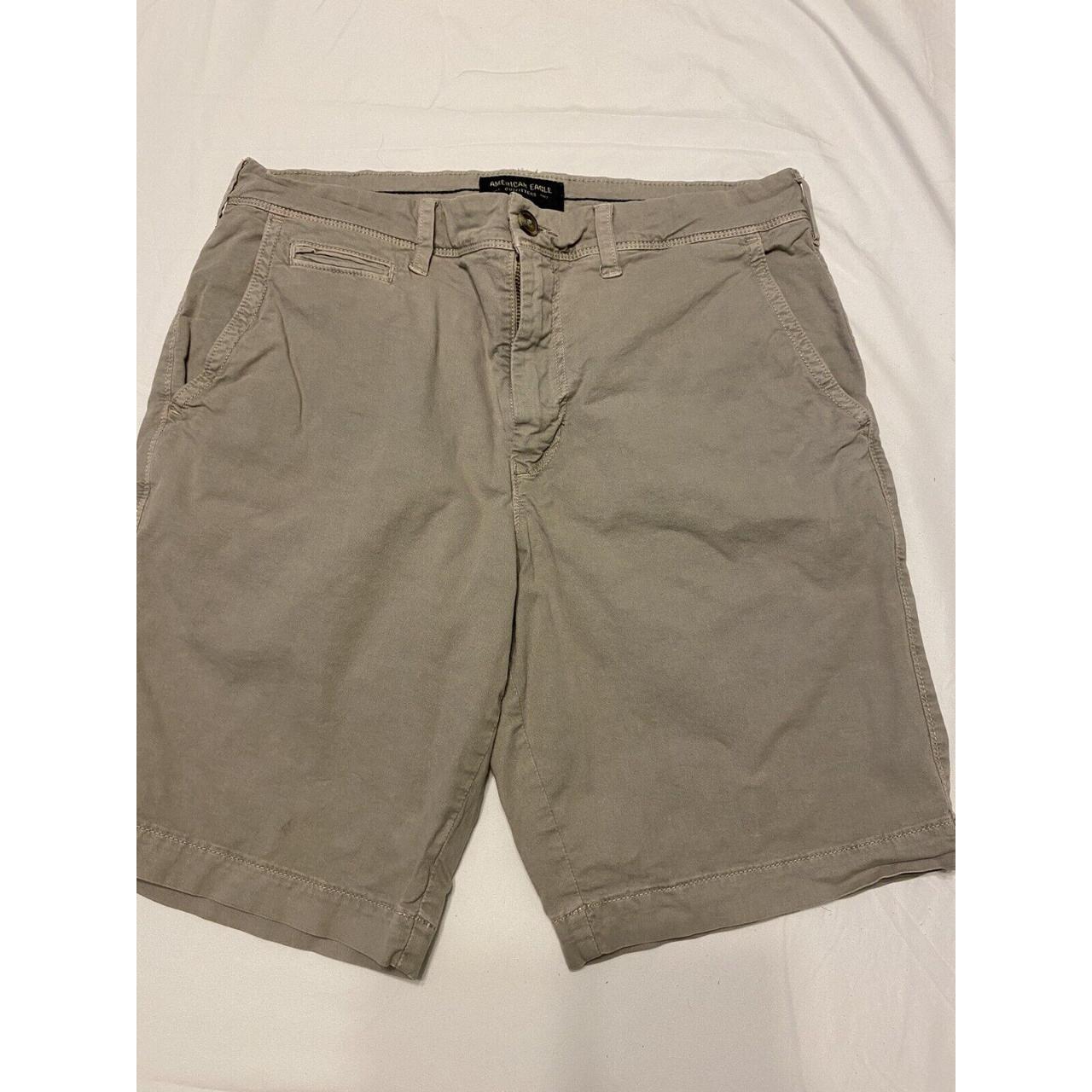 American Eagle Extreme Flex Chino Shorts Mens 33... - Depop