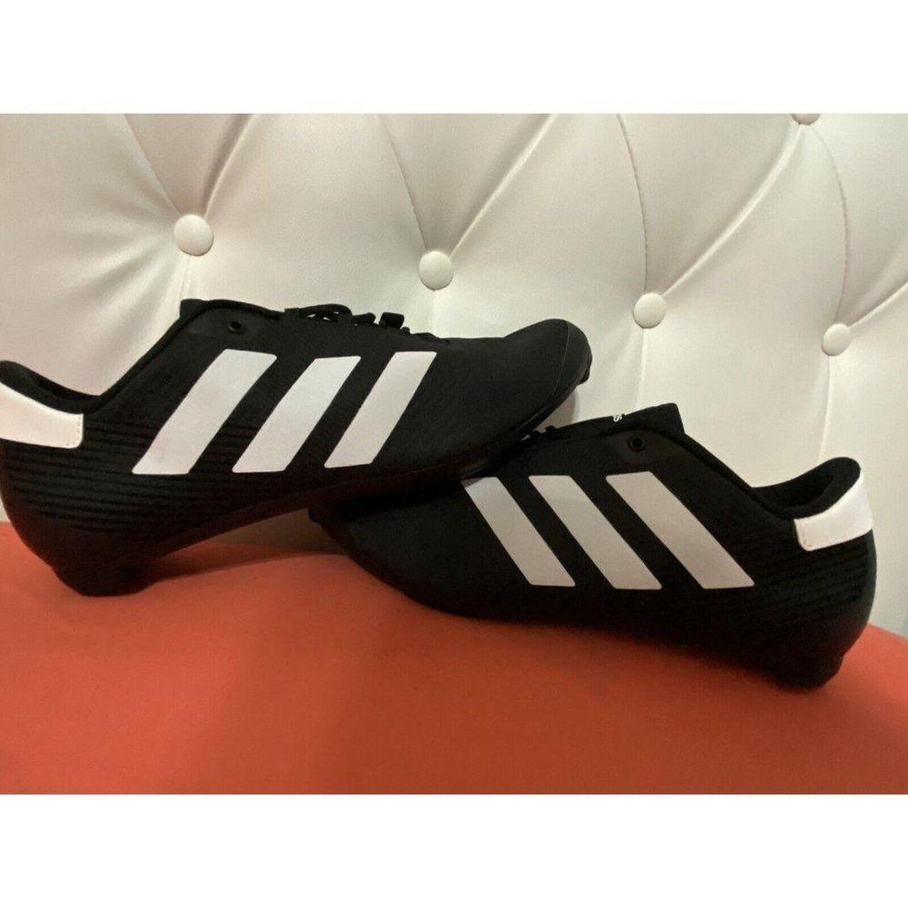 Adidas Men's Black and White Trainers Depop