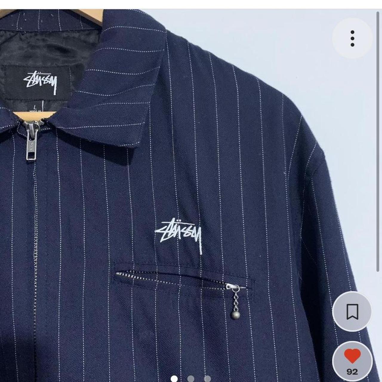 Stüssy x CDG pinstripe zip jacket , Great fit, Size L...